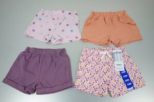 未使用　アウトレット品　全4点セット　サイズ12M　ハーフパンツ　半ズボン　女児用　女の子　送料込み　管理番号770