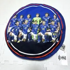 サッカー日本代表オフィシャルライセンス商品プレミアムラウンドクッション