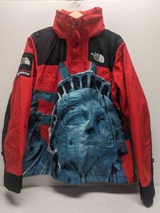 A466-241124-128【中古】SUPREME 19AW×THE NORTH FACE Statue Of Liberty Mountain Jacket 自由の女神 NP61902I