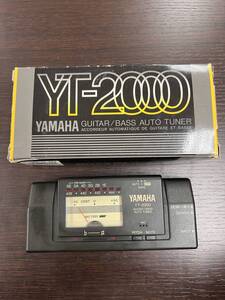 #15672 YAMAHA GUITAR BASS AUTO TUNER YT-2000 動作未確認