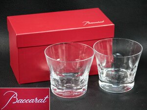 Baccarat バカラ クリスタルガラス ロックグラス ベルーガ グラス タンブラー ペア 箱付き 2客セット 食器 レトロ アンティーク コレクター