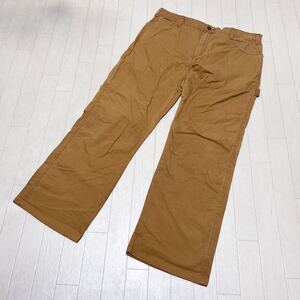 和539★ Dickies ディッキーズ ペインターパンツ ボトムス ジップフライ RELAXED 34×32 カーキ メンズ