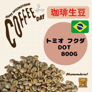 コーヒー生豆 トミオフクダ800g