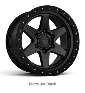 Stealth Custom Series (SCS) BR6 Model 17x9.0J 6x139.7 -38mm CB106.1mm 4本セット マットブラック スティールスカスタムシリーズ