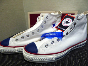 新品 限定 CONVERSE TimeLine ALL STAR J VTG WEIGHTTRAINER HI 白 US10.5 29cm タイムライン ウェイトトレーナー チャックテイラー 日本製