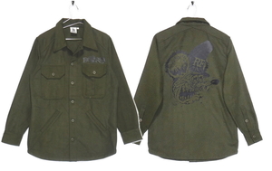 即決■★Rat Fink ラットフィンク★■CPO Shirts Jacket SIZE=L