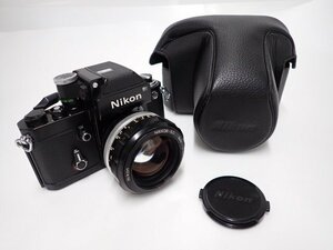 Nikon F2 Photomic DP-1 + NIKKOR 55mm F1.2 非Ai ニコン フォトミック フィルム一眼レフカメラ レンズ付 ∬ 6EC44-2