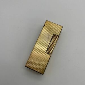 1円スタート dunhill ダンヒル ガスライター ローラーガスライター ゴールド 喫煙具 喫煙グッズ ゴールドカラー ローラー 