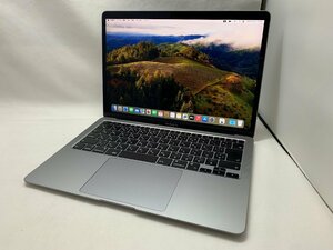 １円スタート！！ Apple MacBook Air A2337 (M1, 2020) スペースグレイ [Nmc]