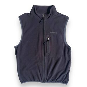 国内正規品★ mont-bell モンベル Chameece シャミース ジップアップ フリース ベスト FLEECE VEST 黒 S ZIP 登山 クライミング レディース