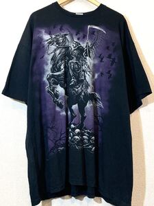 LIQUID BLUE！Tシャツ！スカルボーン！ホース！馬！骸骨！ビッグサイズ！2011