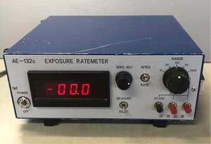 応用技研 線量率計 AE-132a 放射線測定器 計測 管NO.f190