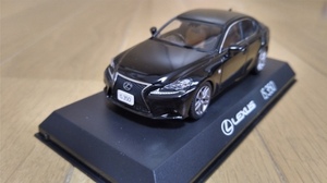 即決　京商　LEXUS　IS　350　F　SPORT　レクサス　Fスポーツ　ブラック　カラーサンプル　1/43　絶版　レア