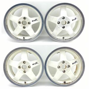 管k231145-01 MAZDASPEED マツダスピード RAYS レイズ VESTA MS-01R ホイール 4本 セット 15×7J PCD100 +35 4H (14×2)