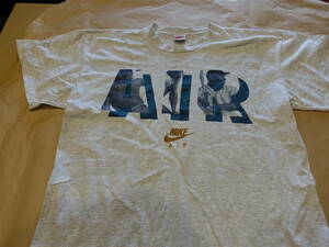 90ｓVINTAGE NIKE T-shirts　BO　JACKSON【AIR】　銀タグ　米国製　size　XL