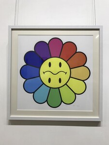 村上隆 Tonari no Zinagro 版画 シルクスクリーン カイカイキキ Takashi Murakami レインボースマイリー 