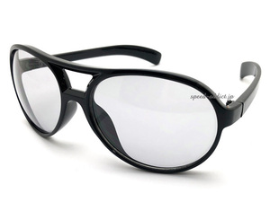 セルフレーム SEMI AUTO TEARDROP SUNGLASS BLACK × LIGHT GRAY/セミオート型ティアドロップサングラスブラックライトグレーナスオート