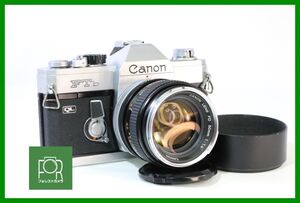 【同梱歓迎】実用■キヤノン Canon FTb QL ボディ+FD 50mm F1.4■シャッター全速・露出計完動■EE1140