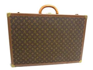 1円 ■美品■ LOUIS VUITTON ヴィトン M21229 モノグラム アルゼール 55 トラベルバッグ トランクケース ハンドバッグ ブラウン系 FG2692