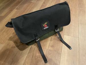 バックドロップ別注 De Martini GLOBE CANVAS グローブキャンバス メッセンジャーバッグ ショルダーバッグ デマティーニ ディマティーニ