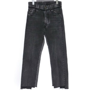 MAISON MARGIELA 21SS Re-Cut Spliced Jeans 36 ブラック S51LA0132-S30496 メゾンマルジェラ デニムパンツ ジーンズ denim pants