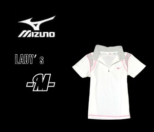 レディースM◇MIZUNO◇半袖シャツ 白