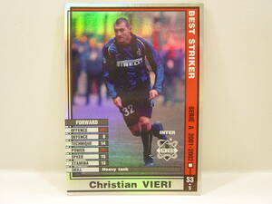 ■ WCCF 2001-2002 BS クリスティアン・ヴィエリ　Christian Vieri 1973 Italy　FC Inter Milano 01-02 Serie A Best Striker
