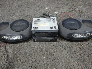 KENWOOD KDC-G77・KDC-X77・KSC-Z99セット！ 当時物！