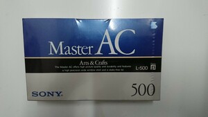 L-500 MAC SONY Master AC ベータマックスビデオカセット未開封品
