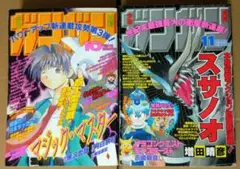 月刊少年ガンガン　2000年10月特大号・2000年11月特大号の2冊　付録欠