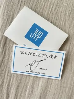 JYP JAPAN ONLINE STORE 感謝カード