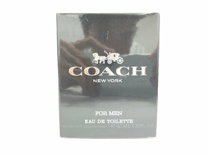 送料無料 新品未開封品 COACH コーチ マン オードトワレ 40ml 香水