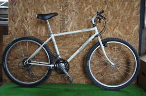 :oldMTB 89`S KAWAMURA NISHIKI mount 700 カワムラクロモリ　サンツアーXC系パーツ　アラヤ　３×6: