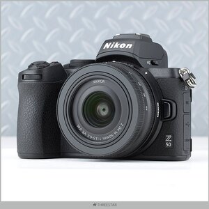 1円～ NIKON Z50 16-50mm VR レンズキット ショット数596 美品でおススメ！！予備バッテリー付き