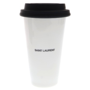 SAINT LAURENT PARIS サンローランパリ セラミックコーヒータンブラー ホワイト