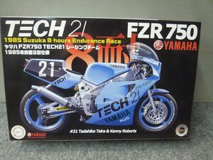 フジミ　1/12　バイクシリーズNo.5　ヤマハFZR750　テック21レーシングチーム　1985鈴鹿8耐仕様　委託品