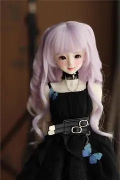 AX210 BJD 1/3 人形 ドール　用ウィッグ カツラ 耐熱 ハンドメイド