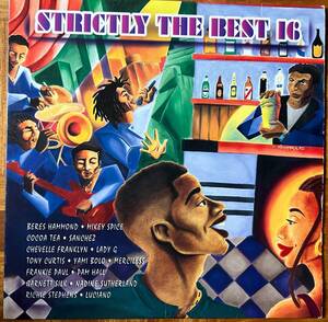 US盤LP★Strictly The Best 16★95年HIt曲オムニバス★Cocoa Tea, Sanchez, Mikey Spice, Beres Hammond★超音波洗浄済★試聴可能