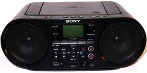 SONYパーソナルオーディオシステムCD Radio ZS-RS81BT Bluetooth/SDカード/USB/CD/Radio リモコンと電源コード付属します