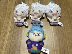 ワンピース みにぬいぐるみ ニカ ルフィ　4個