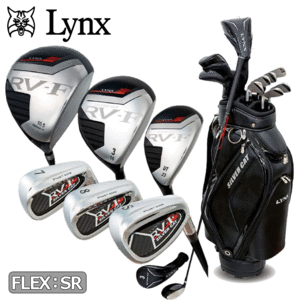 Lynx Silver Cat RV-F 10本セット CB/HC付【リンクス】【スチールシャフト】【10本組】【FLEX：SR】【ClubSet】