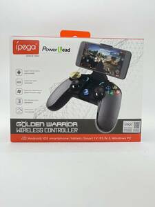ipega スマホ/PC用 ワイヤレスコントローラー GOLDEN WARRIOR PG-9118 (OI0901)