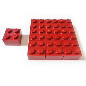 ★残9★正規品★未使用★10個★レゴ★ブロック★ダークレッド★2×2★Lego★block★DarkRed★