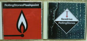 即決！送料230円●CD2枚 ローリング・ストーンズ Rolling Stones Flashpoint 1989-90年ライヴ 日本盤＋Sexdrive 4曲 日本盤 歌詞対訳