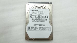 2.5インチHDD TOSHIBA 東芝 250GB MK2575GSX 5400rpm 9.5mm厚 SATA 中古動作品(A225)