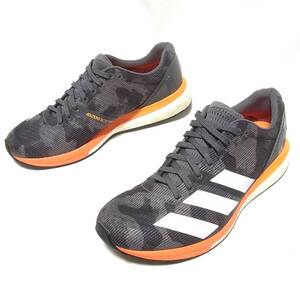 美品 adizero boston 8 ボストン 25.0cm◎アディダス adidas ソールほぼ減りなし◎清掃済 使用1回のみ◎ブースト ランニングシューズ