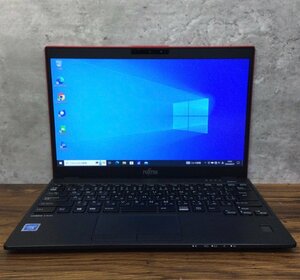 1円～ ●富士通 LIFEBOOK U939/A / Celeron 4305U (2.20GHz) / メモリ 4GB / SSD 128GB / 13.3型 フルHD (1920×1080) / Win10 Pro 64bit