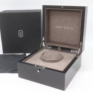 IT6JJSMWHSFW 即決 本物 HARRY WINSTON ハリーウィンストン 時計用 純正箱 ケース 空き箱 ボックス BOX 黒 保管 保存 インテリア