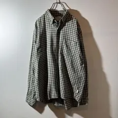 J.CREW 90s チェック柄フランネルシャツ サイズXL