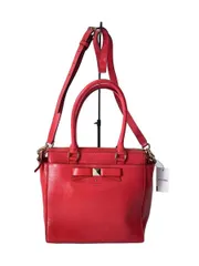 kate spade new york ショルダーバッグ エナメル ピンク 無地 PXRU4591